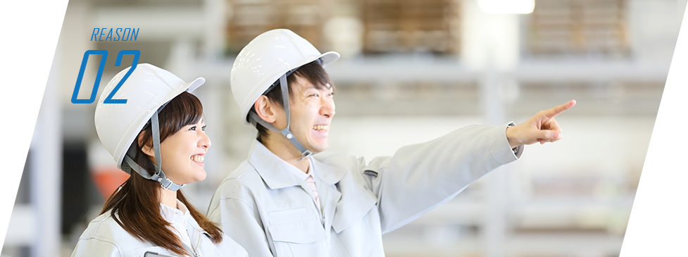 中小企業ならではの 手厚いサポート対応が可能